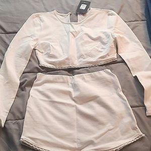 Two pieces skirt set